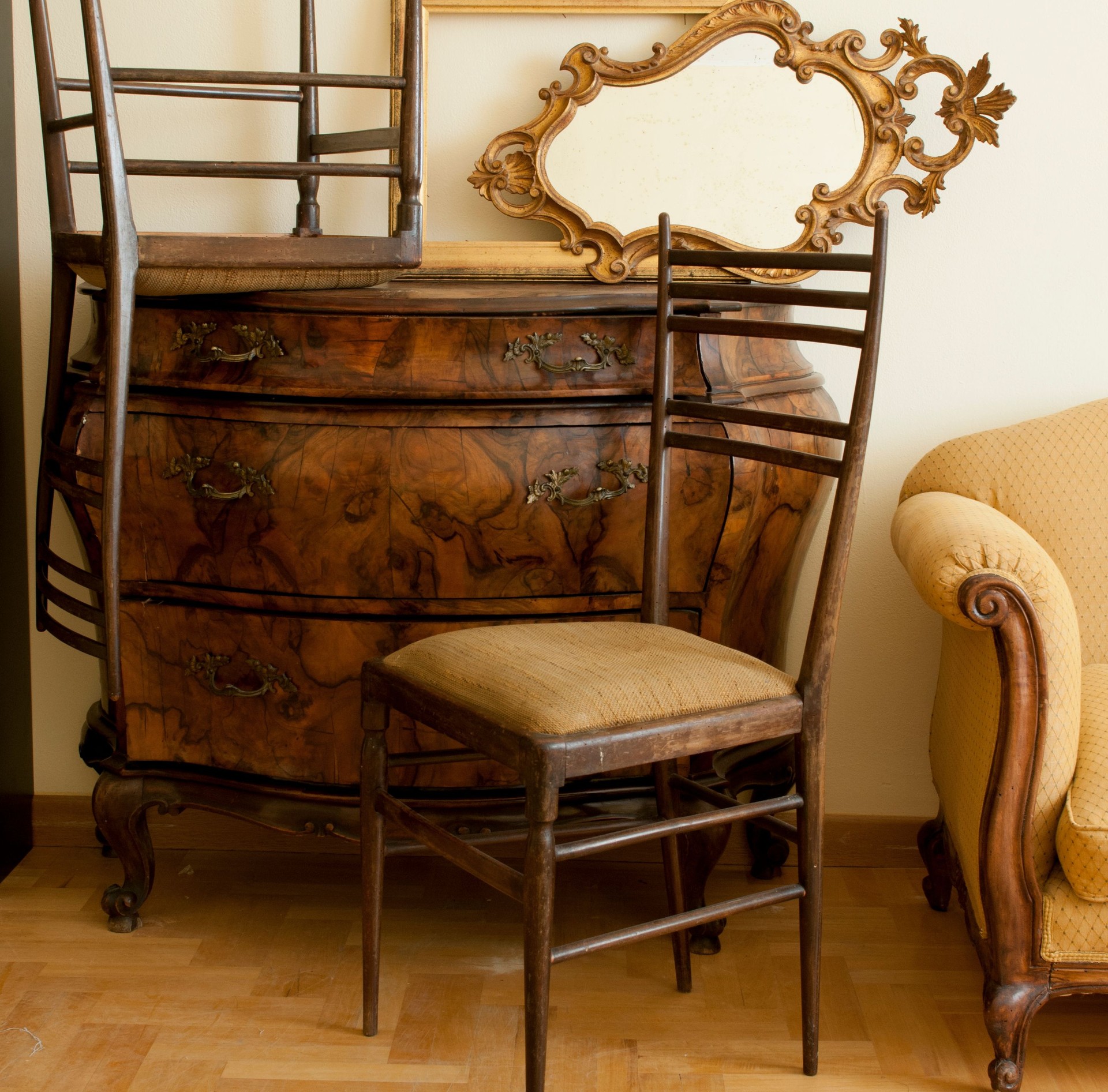 Vintage Furniture.